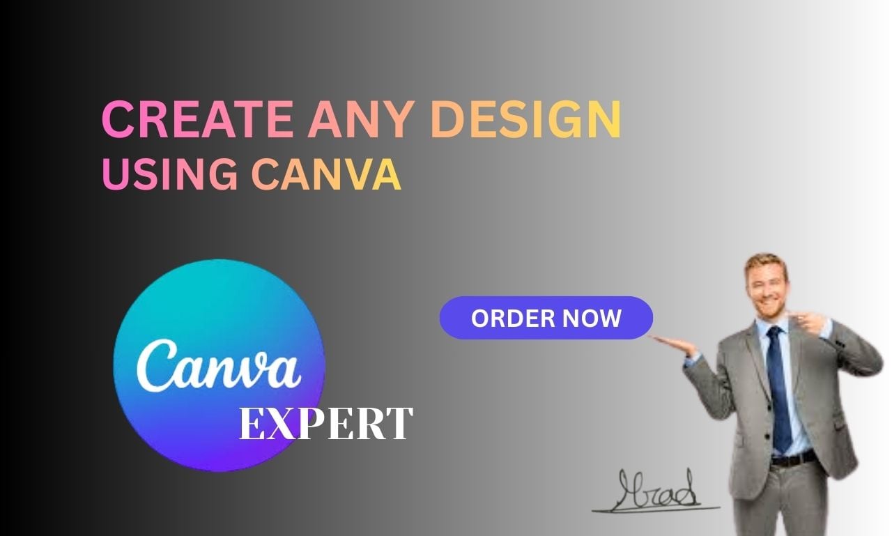 I Will Design Professional Canva Graphics for Social Media, Business.