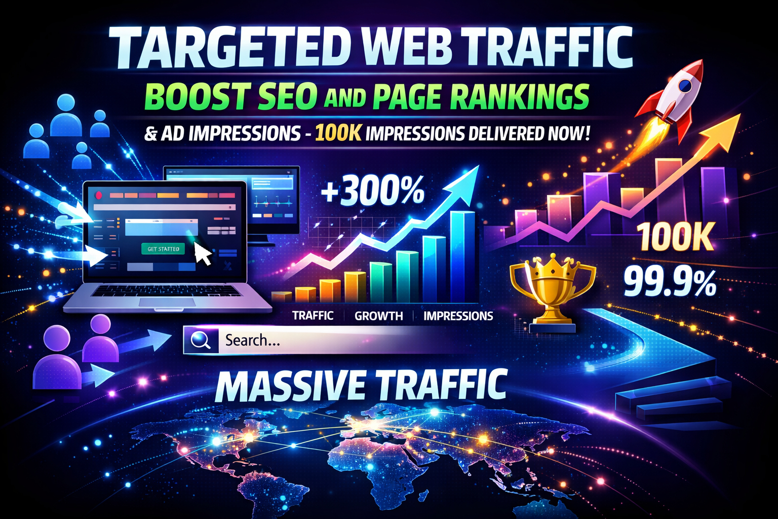 Targeted Web Traffic BOOST SEO and Page Rankings and ...