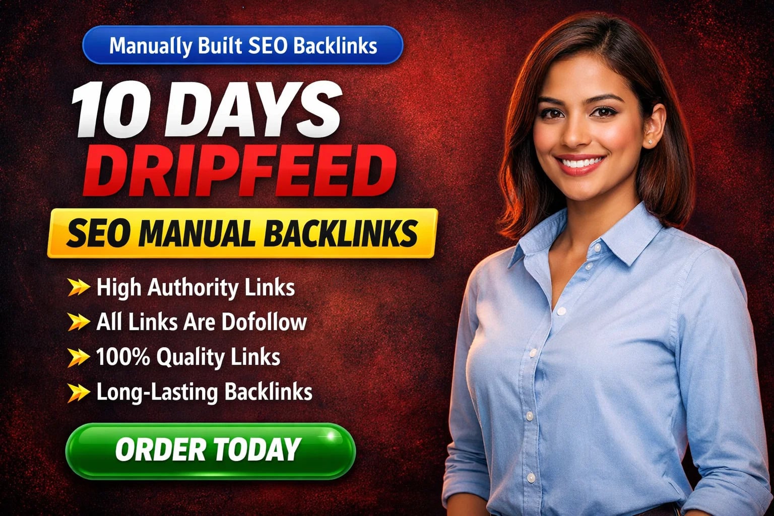 I Will Do 10 Days Dripfeed 900 Manual SEO Backlinks for Long-Term Ranking Growth