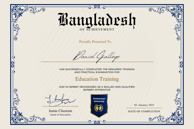 I will do certificate design, diploma certificate template or award certificate.