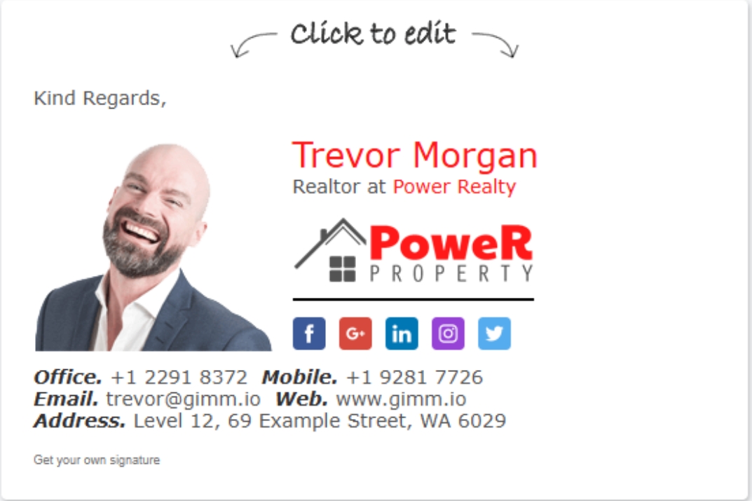  I Will Create a Clickable HTML Email Signature for Gmail, Outlook etc