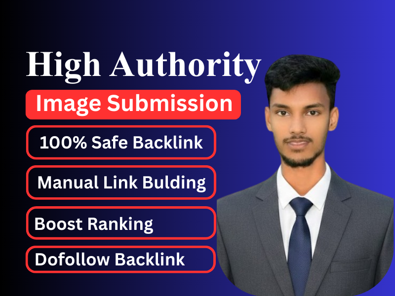 I will provide powerful image submission backlinks an...