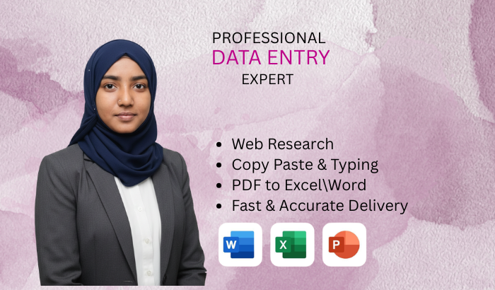 I will be your Expert Virtual Assistant for Data Entry, Mining, and Web Scrapping