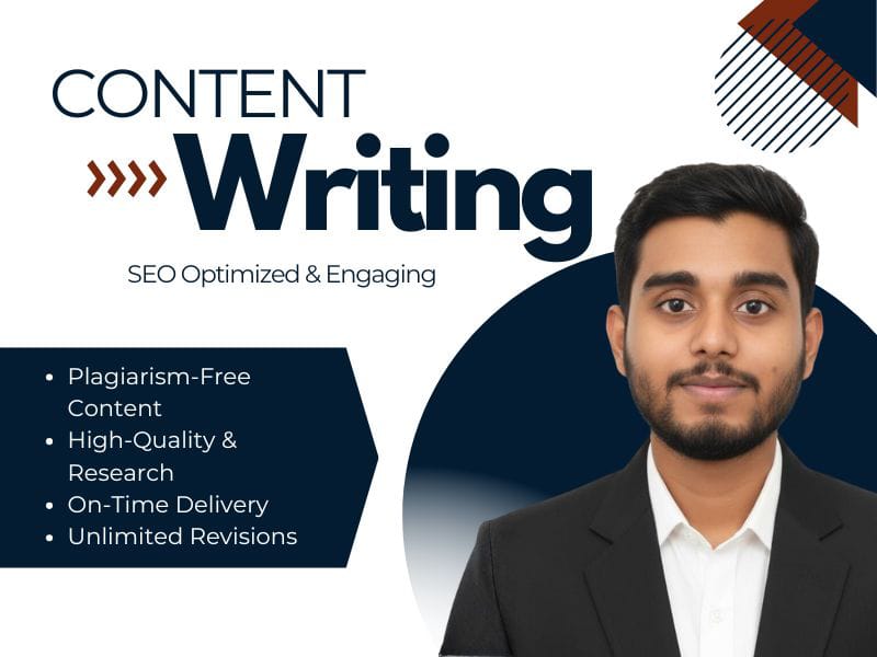 I Will Write 1000 Words SEO Optimized Content for Your Blog or Website to Boost Traffic