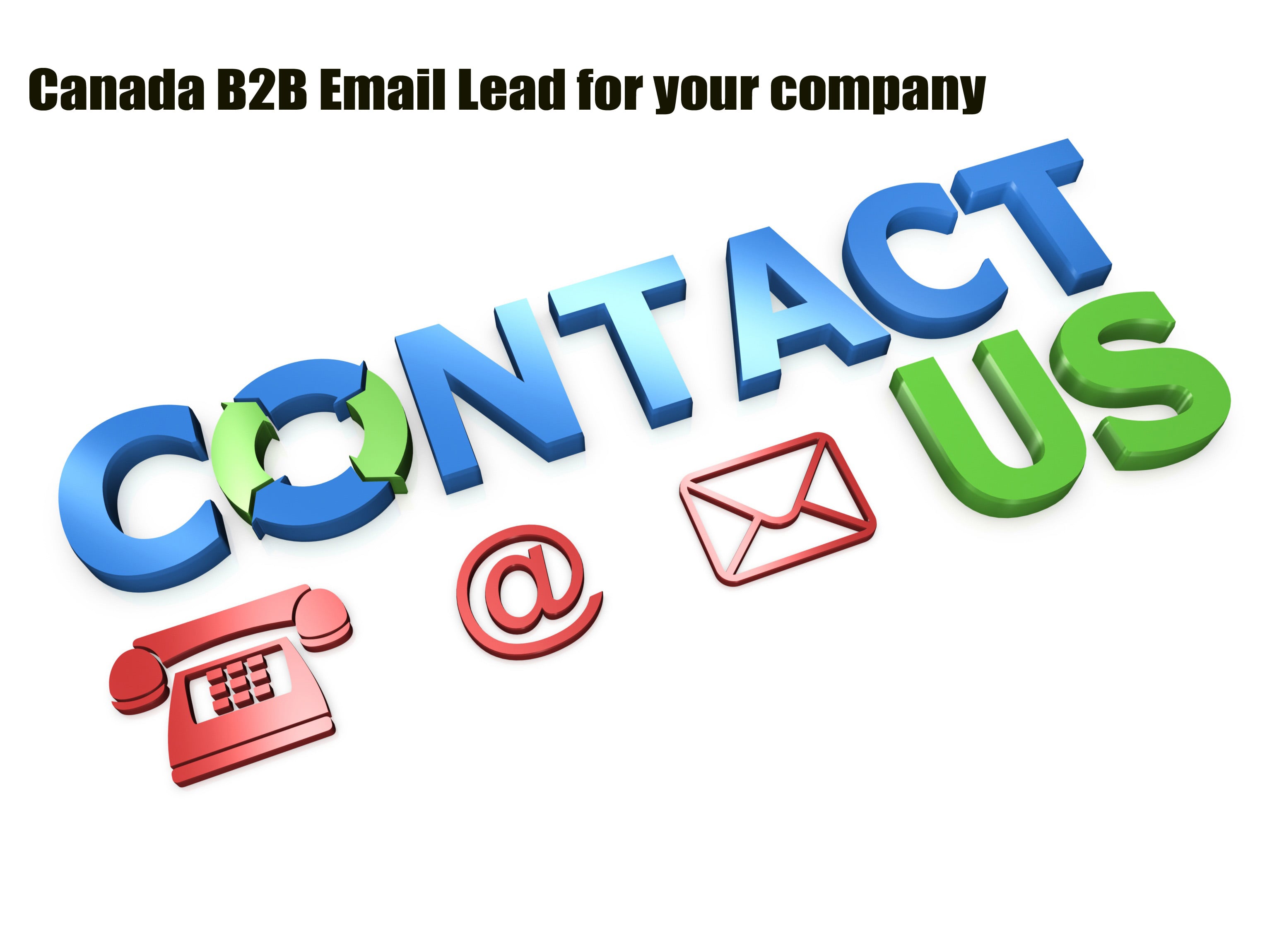 Canada B2B Email Lead for your company