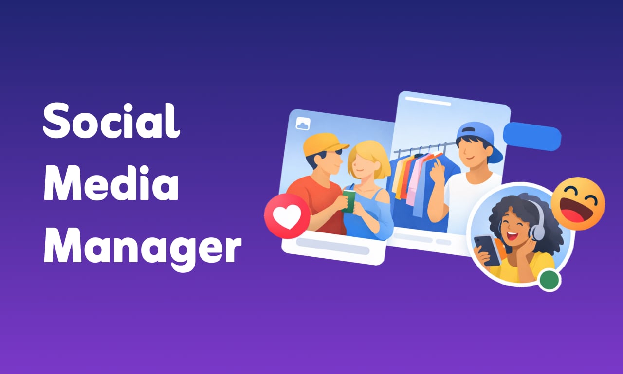 Post Creation with Captions and Hashtags