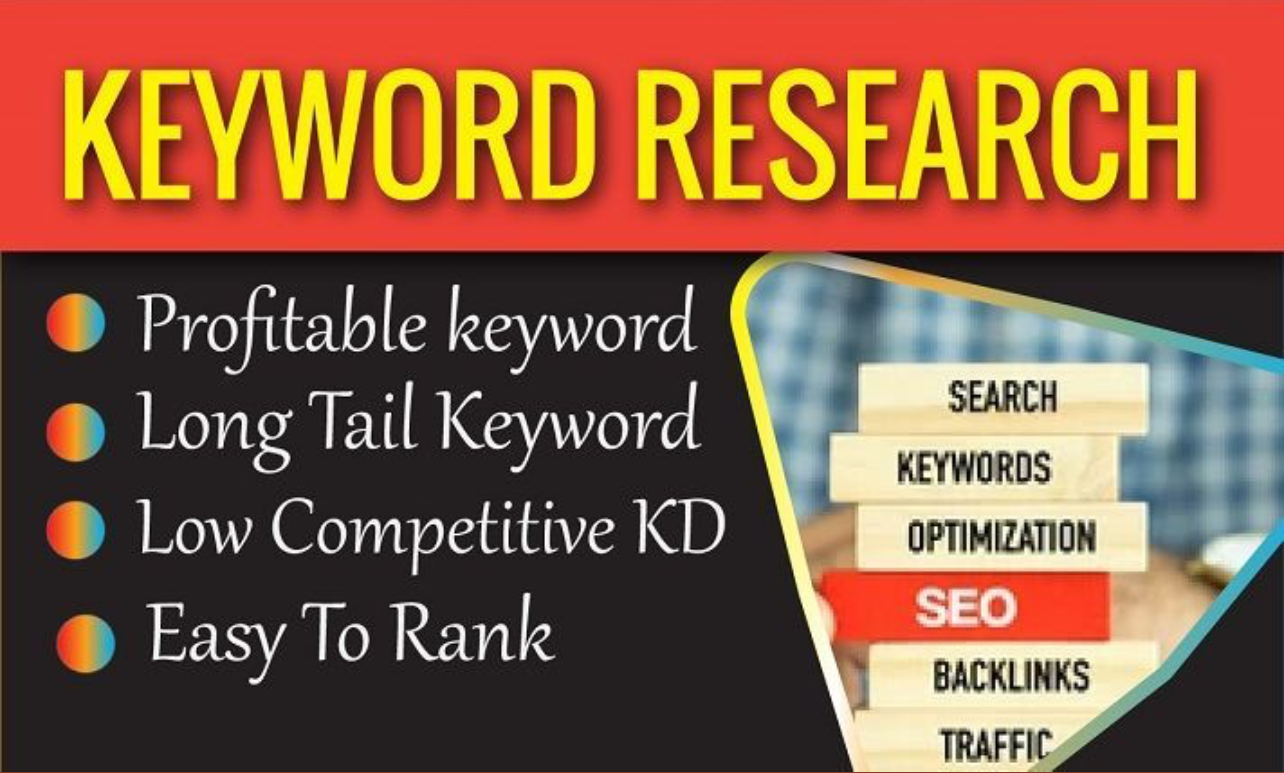 COMPLETE SEO KEYWORD RESEARCH OF WEBSITE 