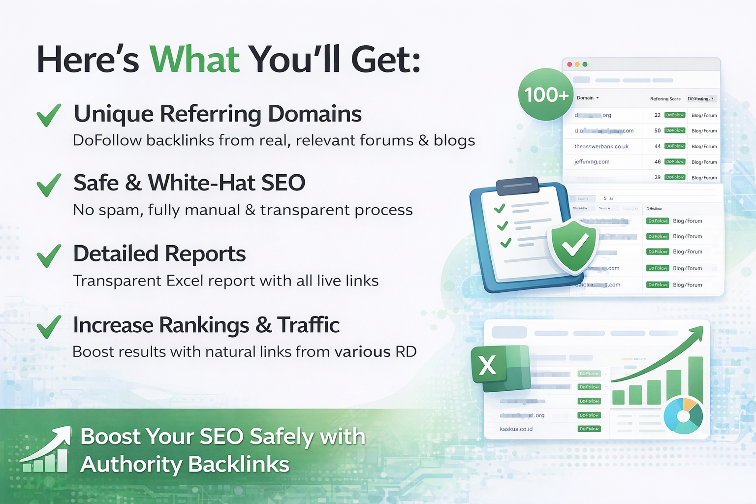 I Will Build 10 High Authority Dofollow Backlinks From Unique Referring Domains