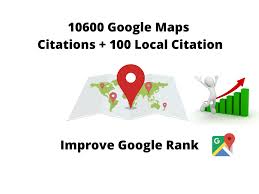  i will do Google Maps with 10,600 Manual Local SEO Citations Any Country