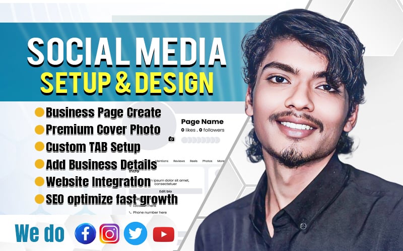 I will create a professional online presence for your brand