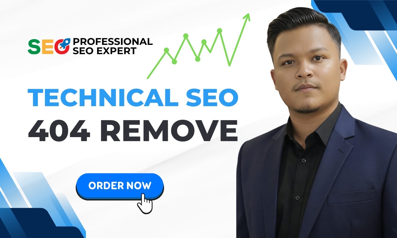 I will identify 404 error pages and remove, de index URLs for SEO ranking