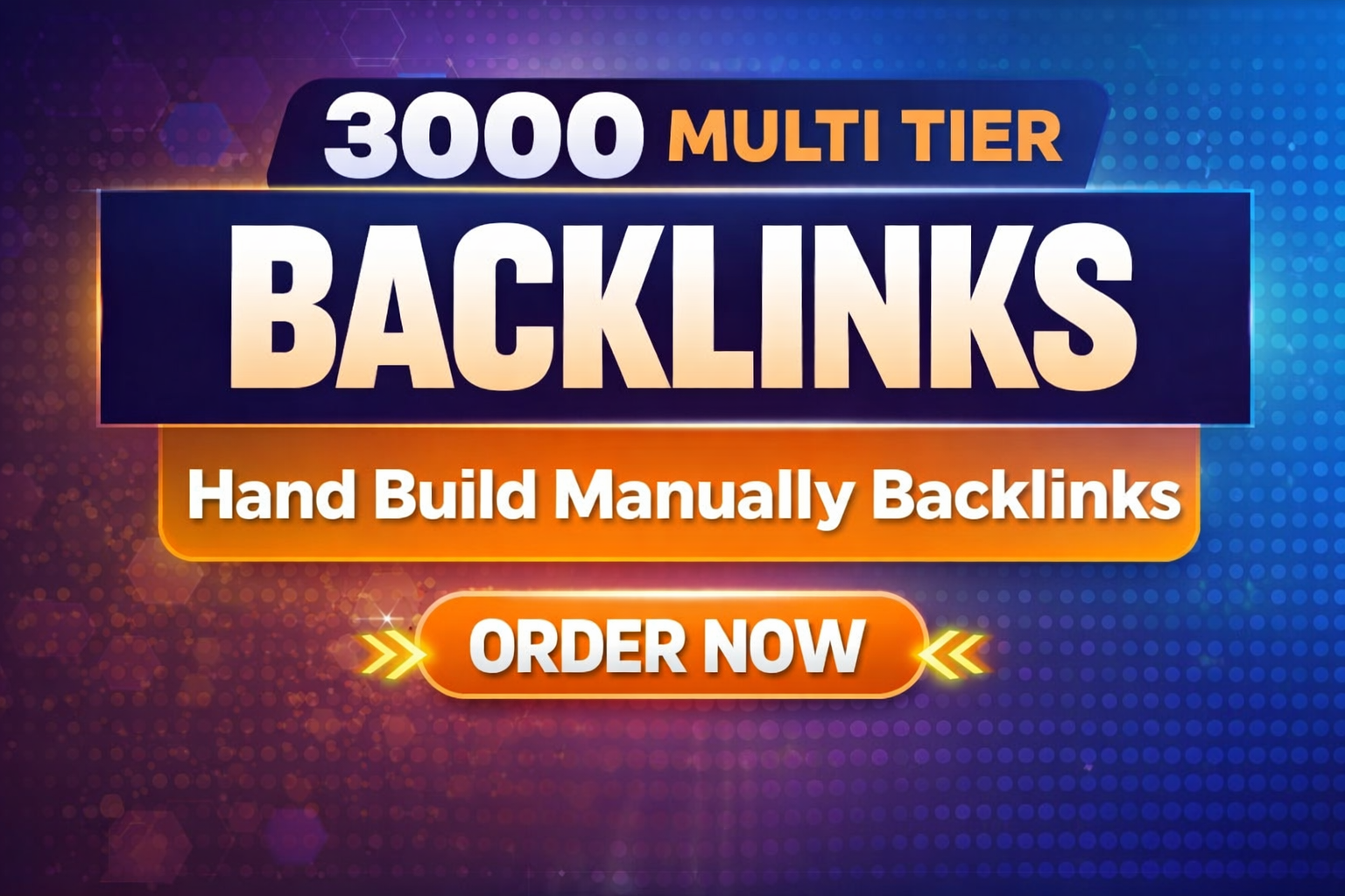3000 Multi Tier Backlinks Hand Built Manually SEO Lin...