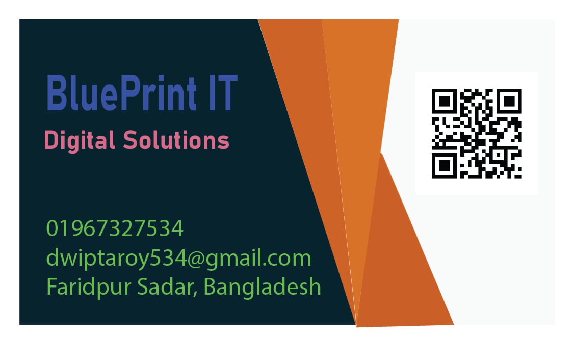 I will design a modern professional business card
