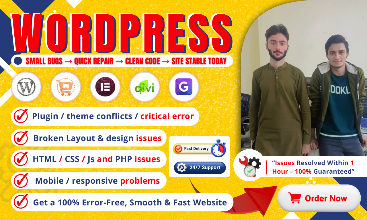 I will create a modern, responsive WordPress website for business or personal brand.