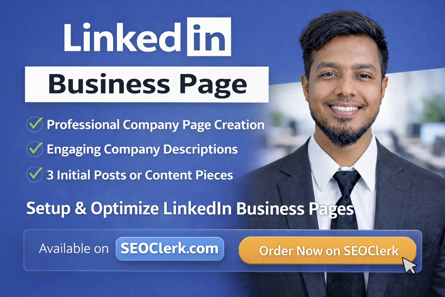 I Will Create and Optimize a Professional LinkedIn Bu...