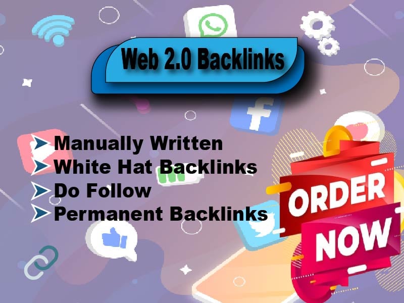 I will create high quality web 2.0 backlinks for website ranking.