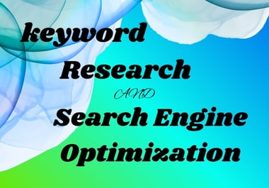 I will do advanced keyword research and SEO optimizat...