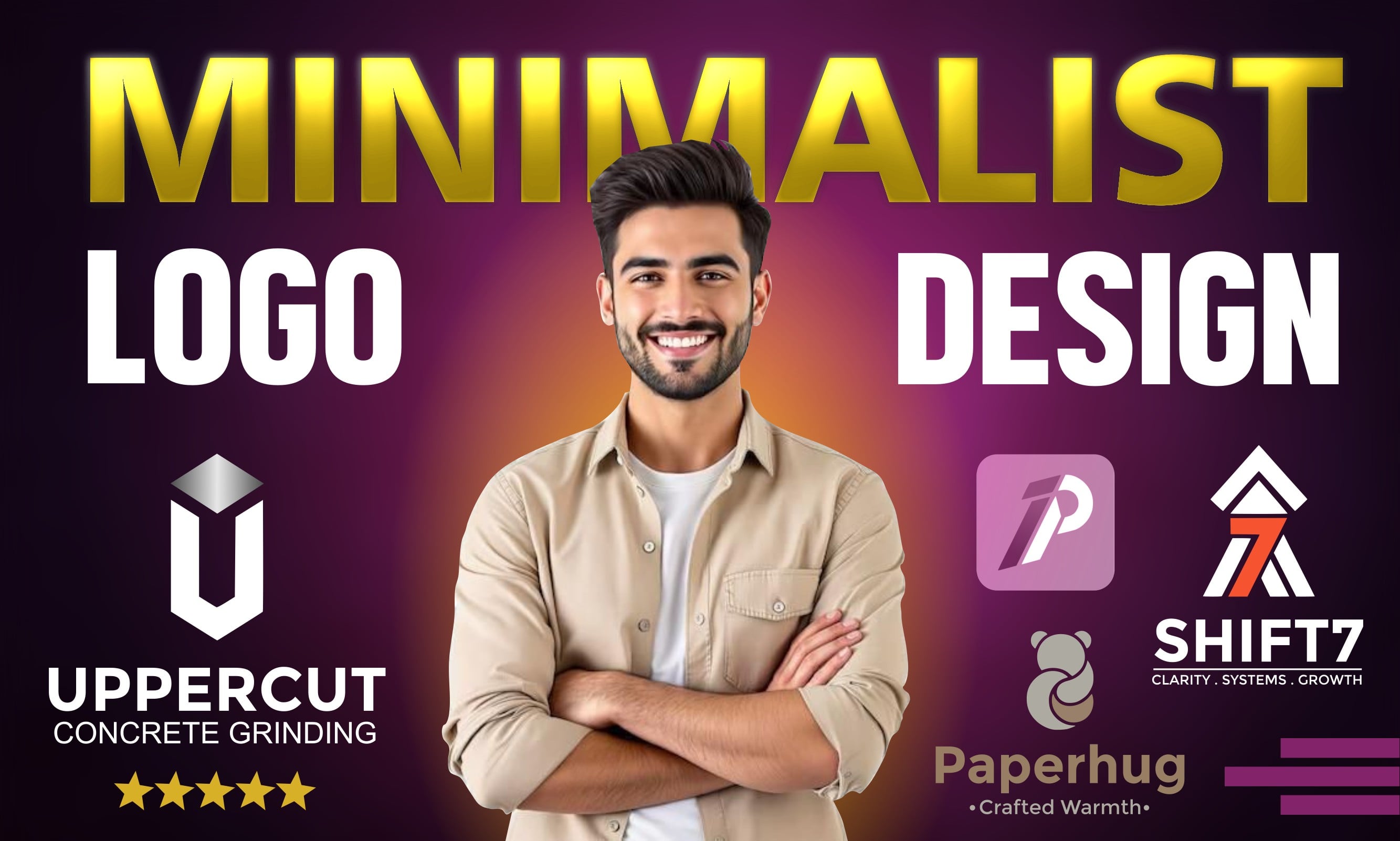 I will design a unique, professional minimalist logo...