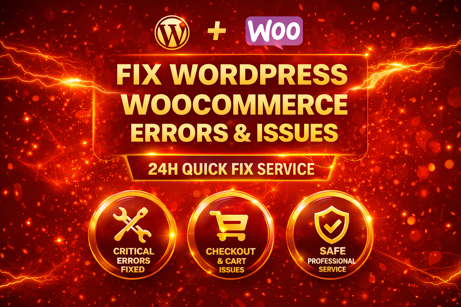 I will fix WordPress WooCommerce errors, bugs and website issues