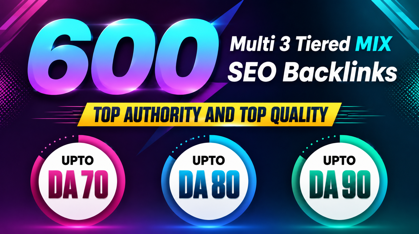 600 SUPER CHARGE Multi 3 Tiered Seo Package With Our Professional Seo Backlinks & Link building 