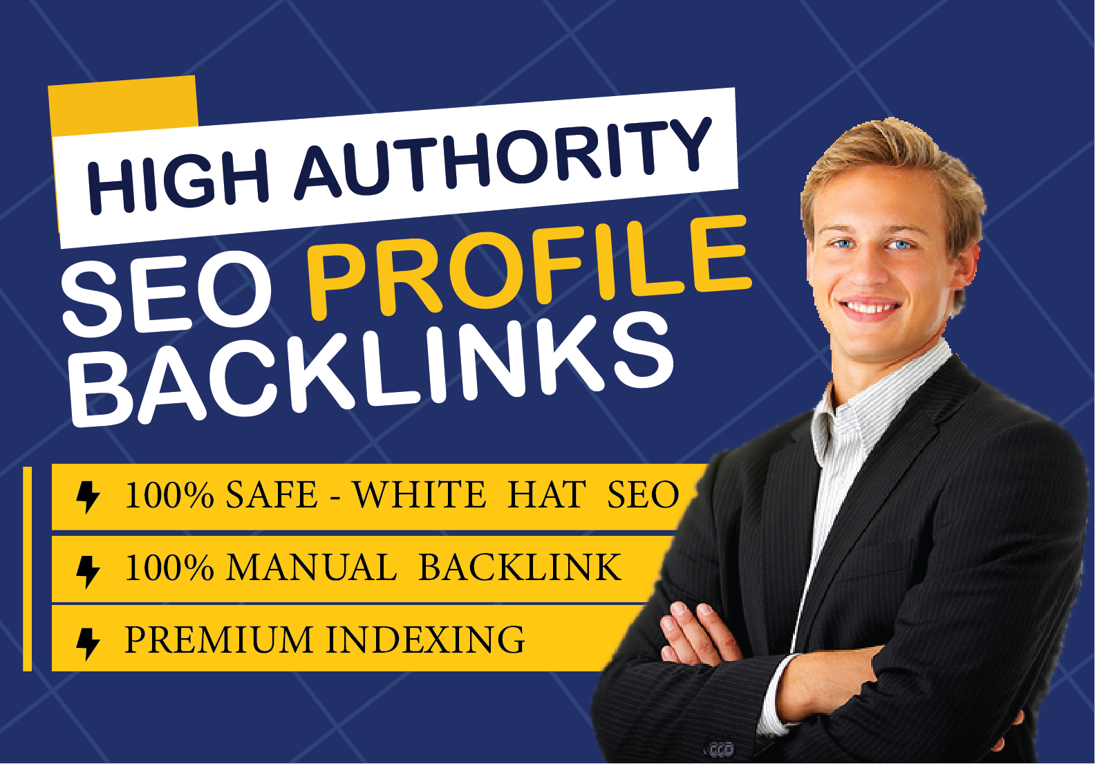 I Will Create High Authority SEO Profile Backlinks 100% Manual White Hat