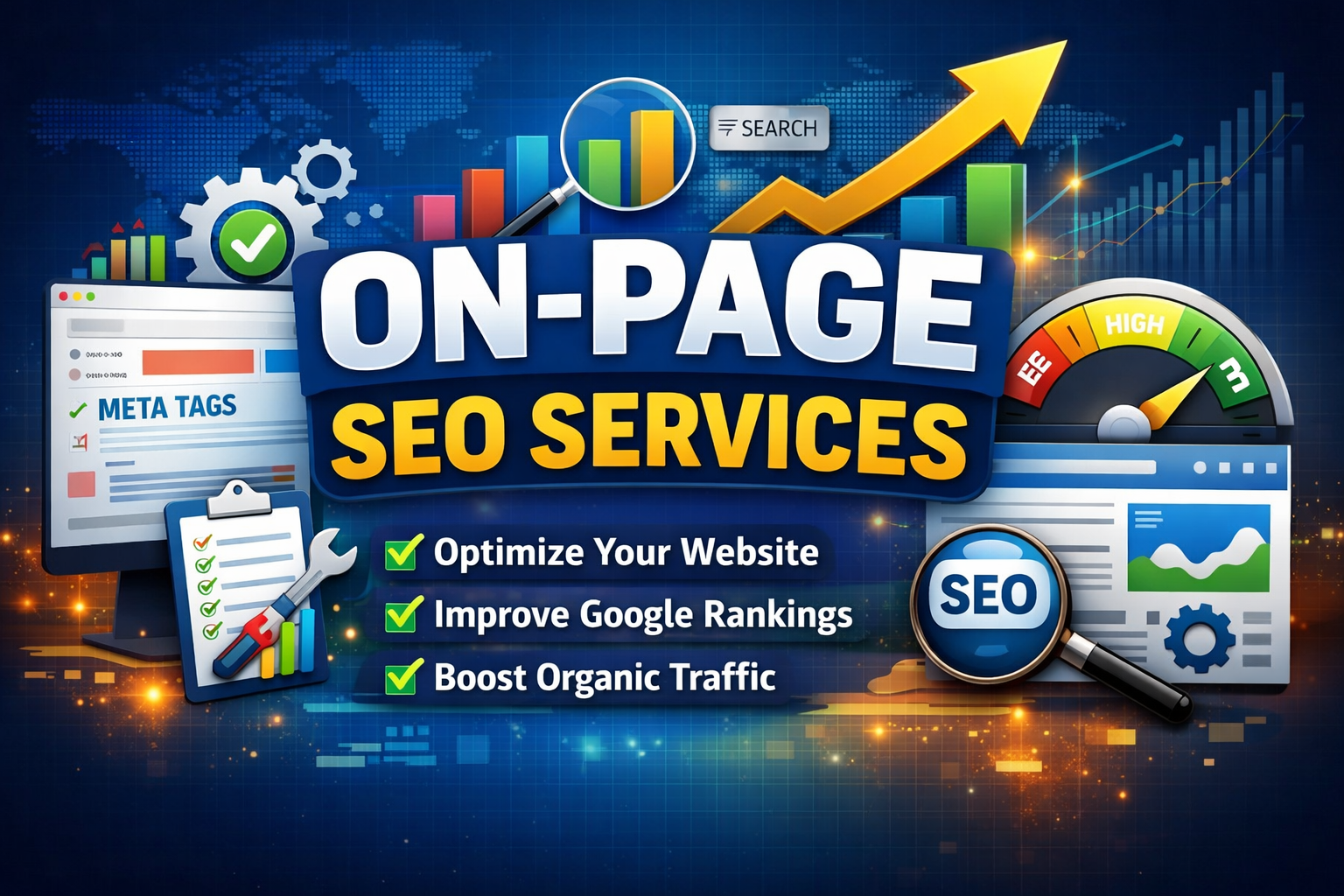I Will do wordpress on page monthly SEO service for g...