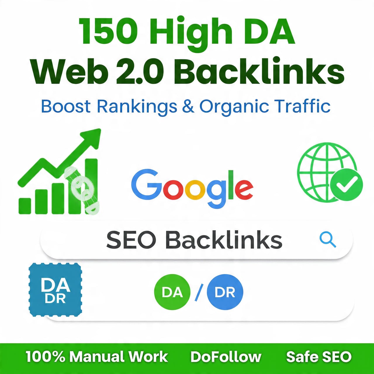 I Will Provide 150 High DA Web 2.0 Backlinks to Boost...
