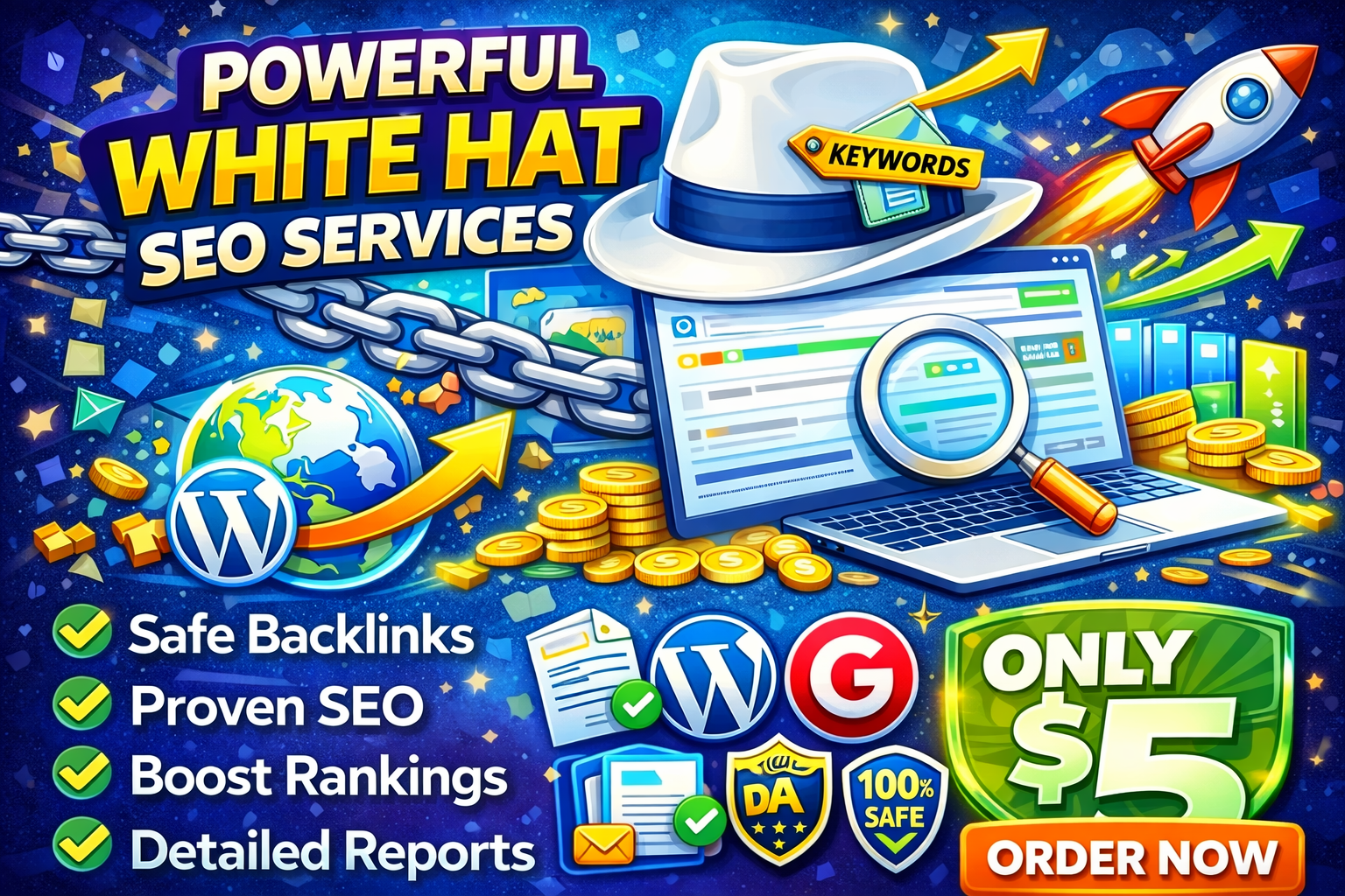 I Will Create 200 High DA Web 2.0 Backlinks to Boost Your Google Rankings