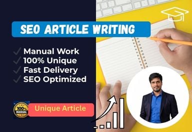 I will write SEO optimized articles and website content that rank and convert