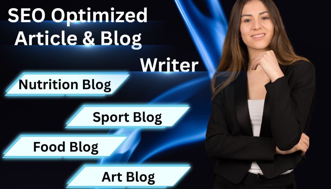 I will write Google-optimized articles and blog