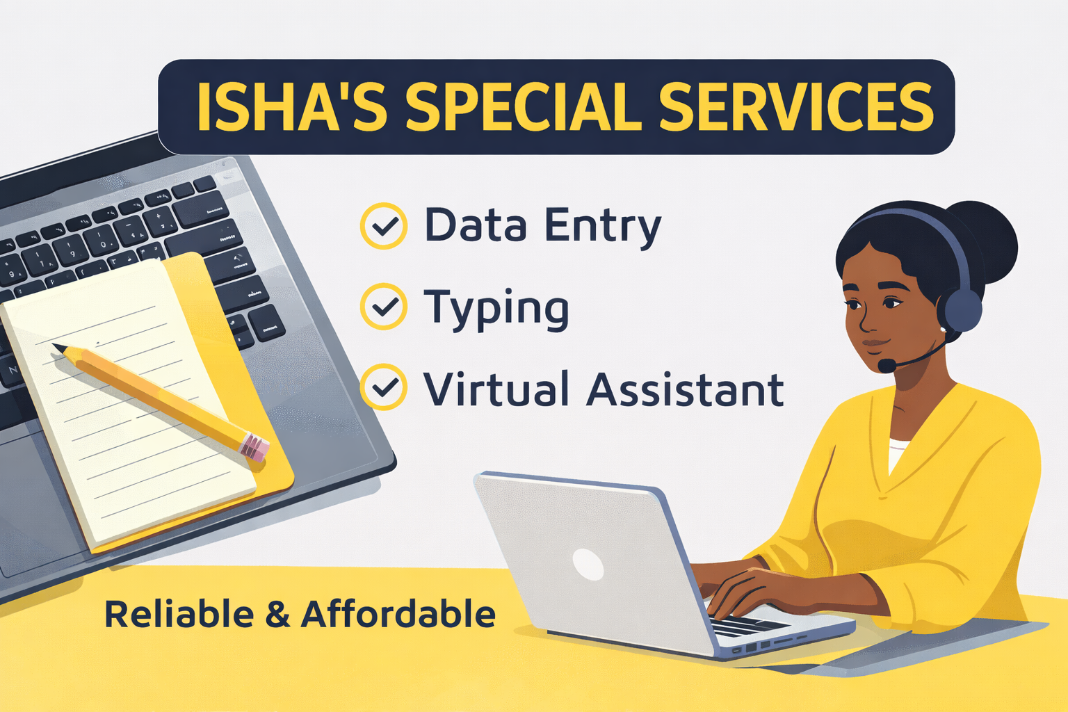 I will do fast and accurate data entry, Typing, Vir...