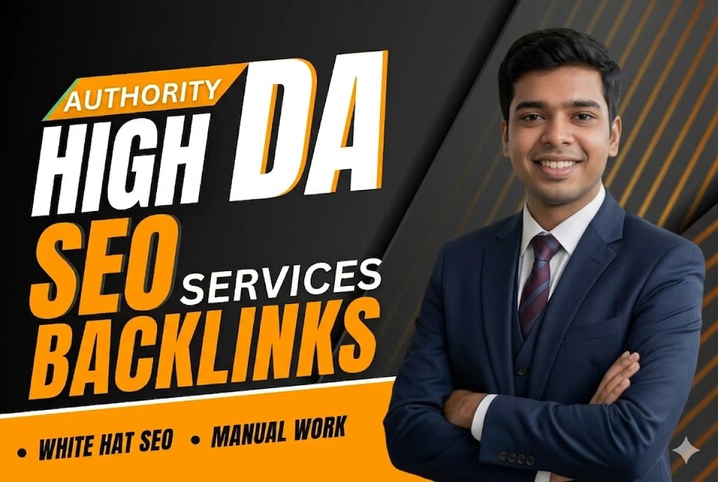 I will do quality manual link building via high da authority dofollow seo backlinks