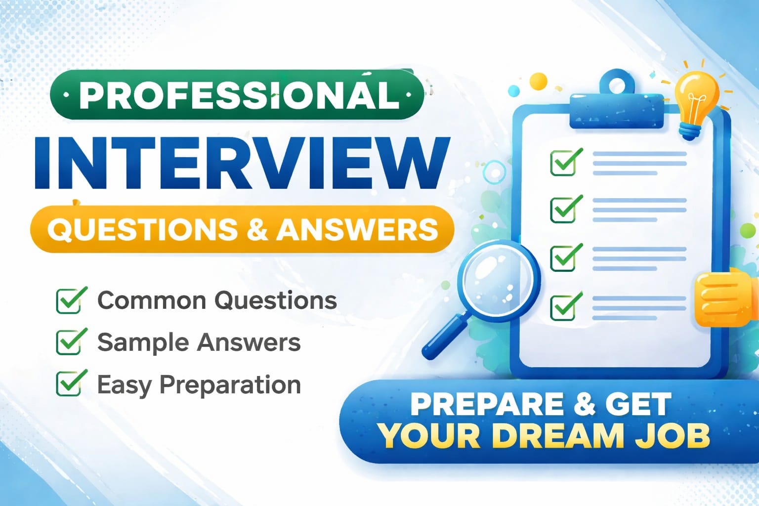 Expert Interview Q&A Preparation Service