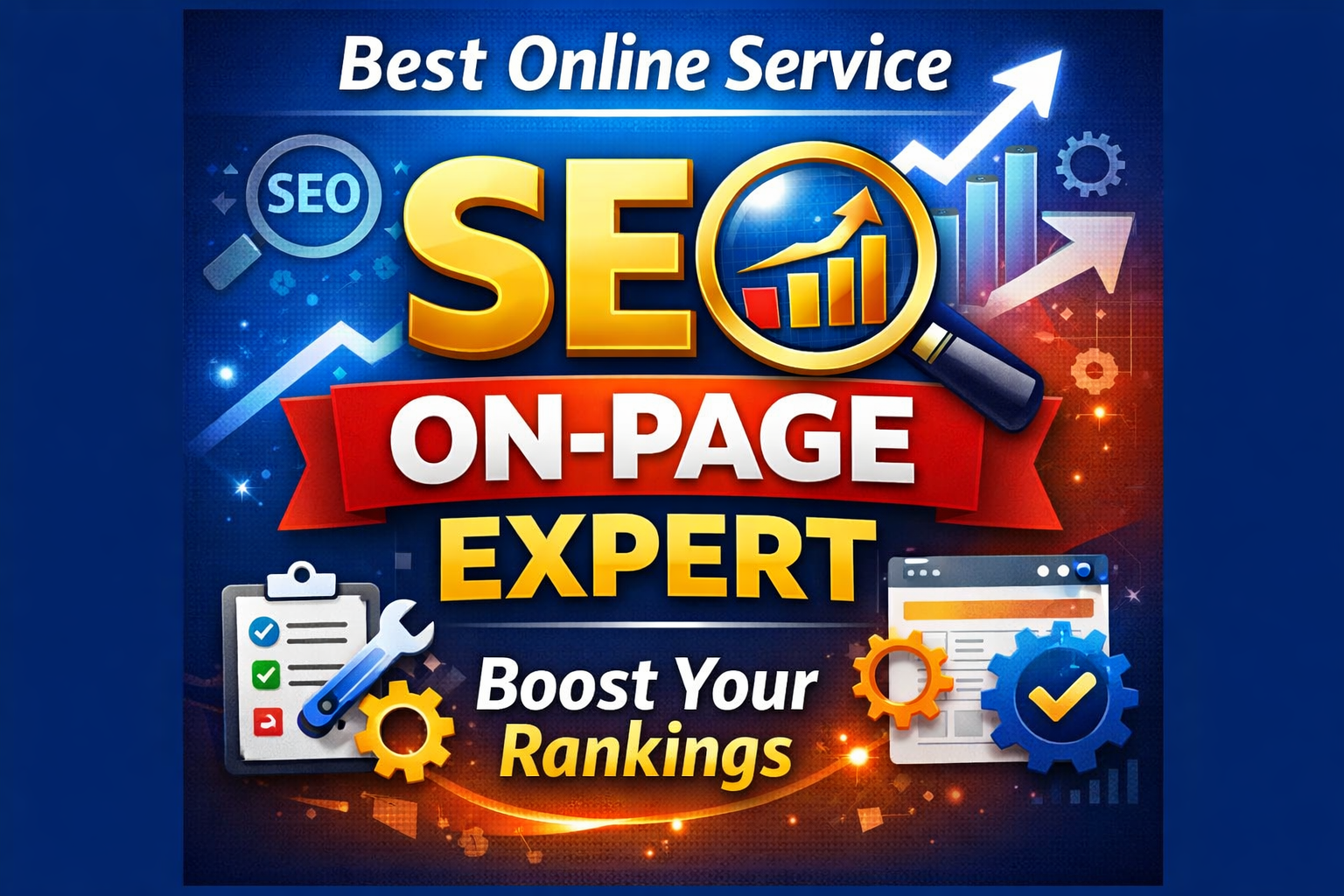 On Page SEO Optimization for Higher Google Rankings & Organic Traffic.