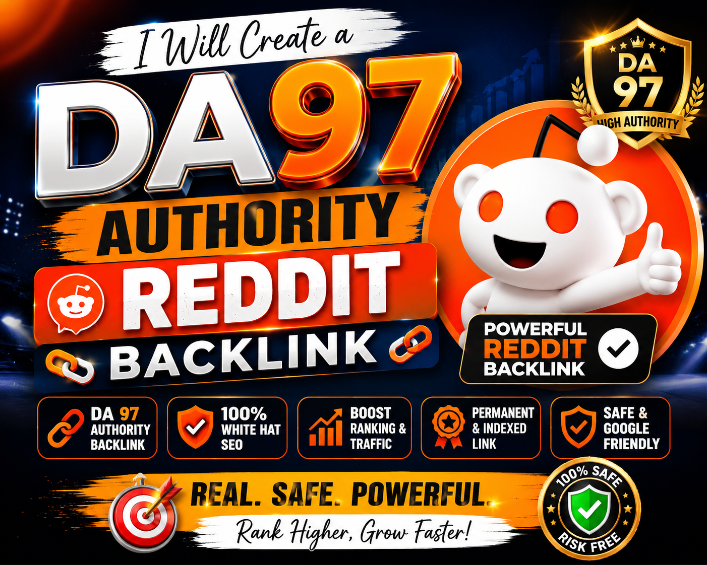 I Will Create a High-Quality DA97 Authority Reddit Ba...