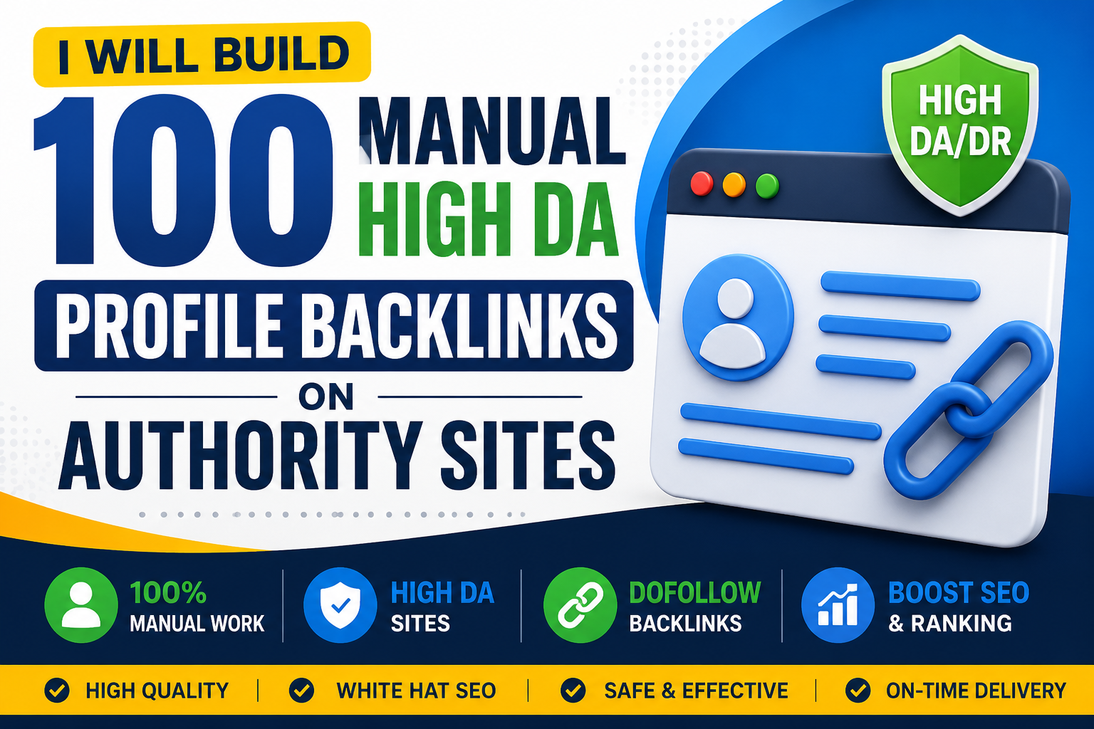 I Will Build 100 Manual High DA Profile Backlinks on ...