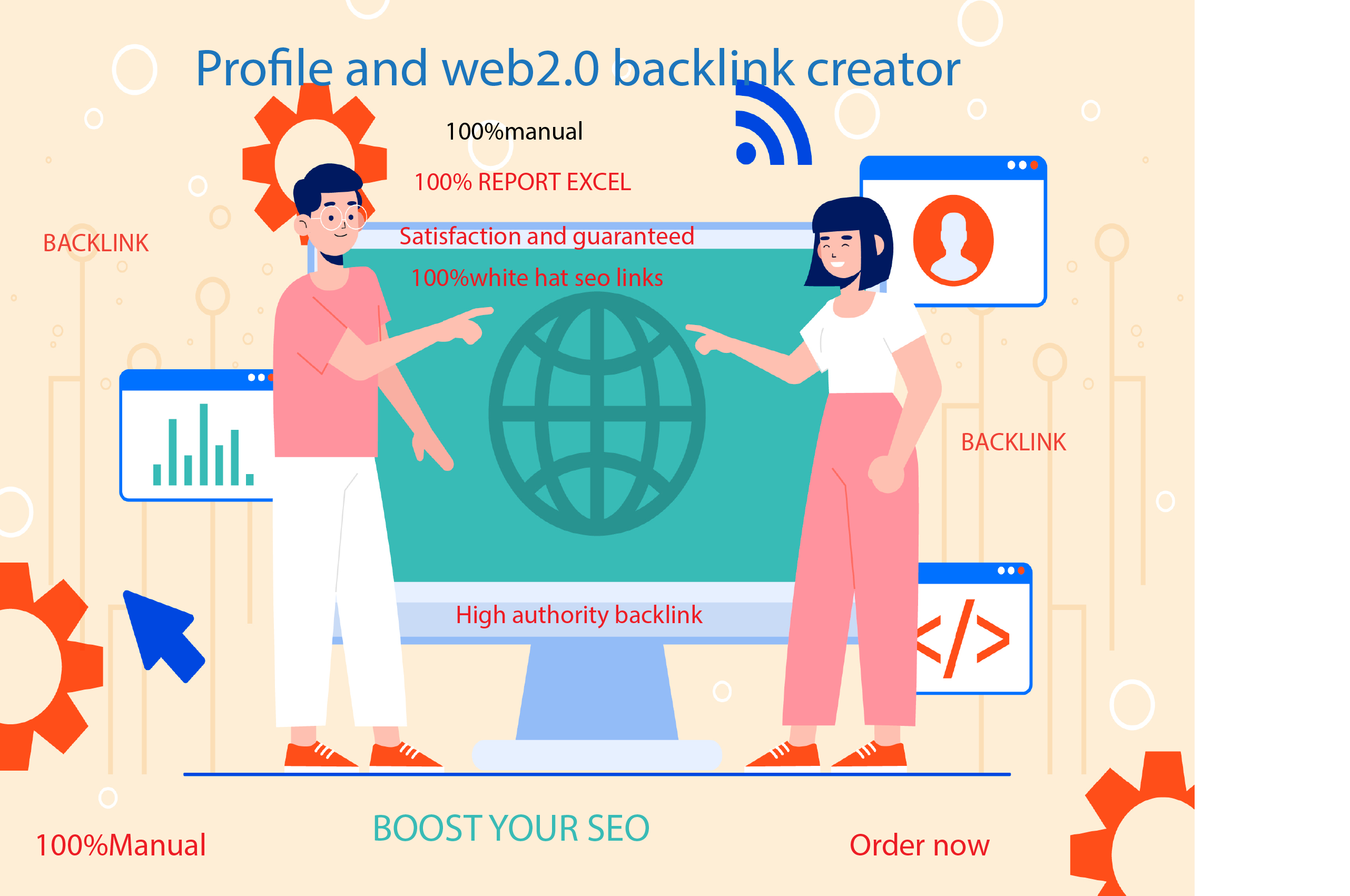 500 Off-Page SEO Backlinks to increase your Domain Authority