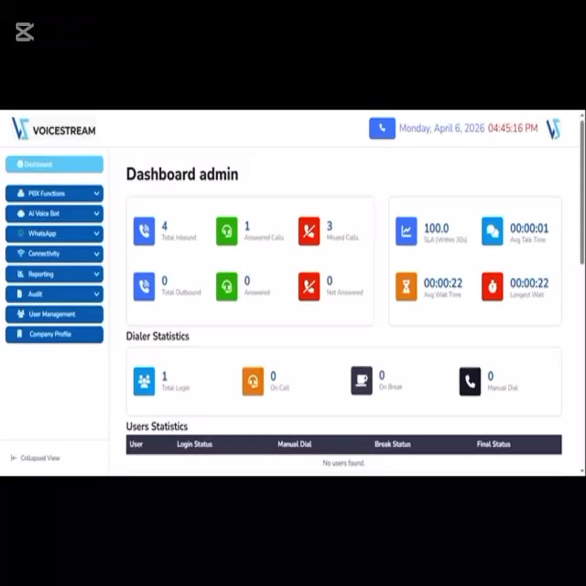 I will set up pbx, IVR press 1, sip trunk, dialer ...