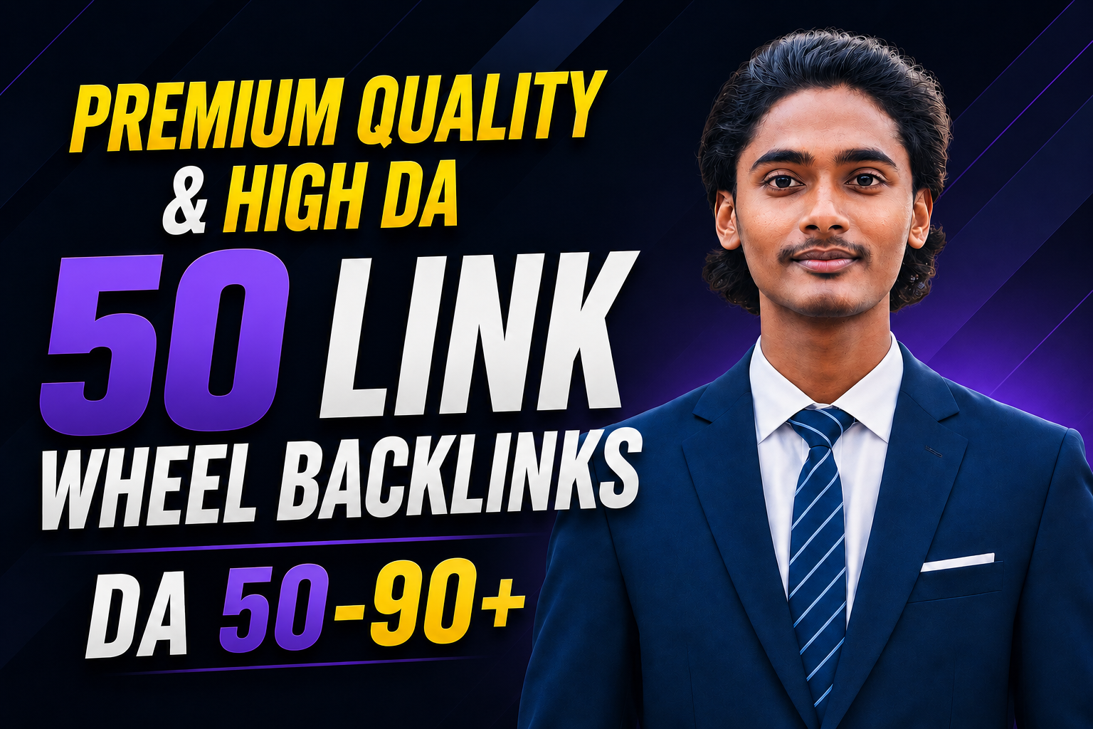 I will provide 50 premium High DA link wheel backlink...