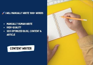 I Will Write SEO Articles That Boost Google Ranking (1000+ Words)