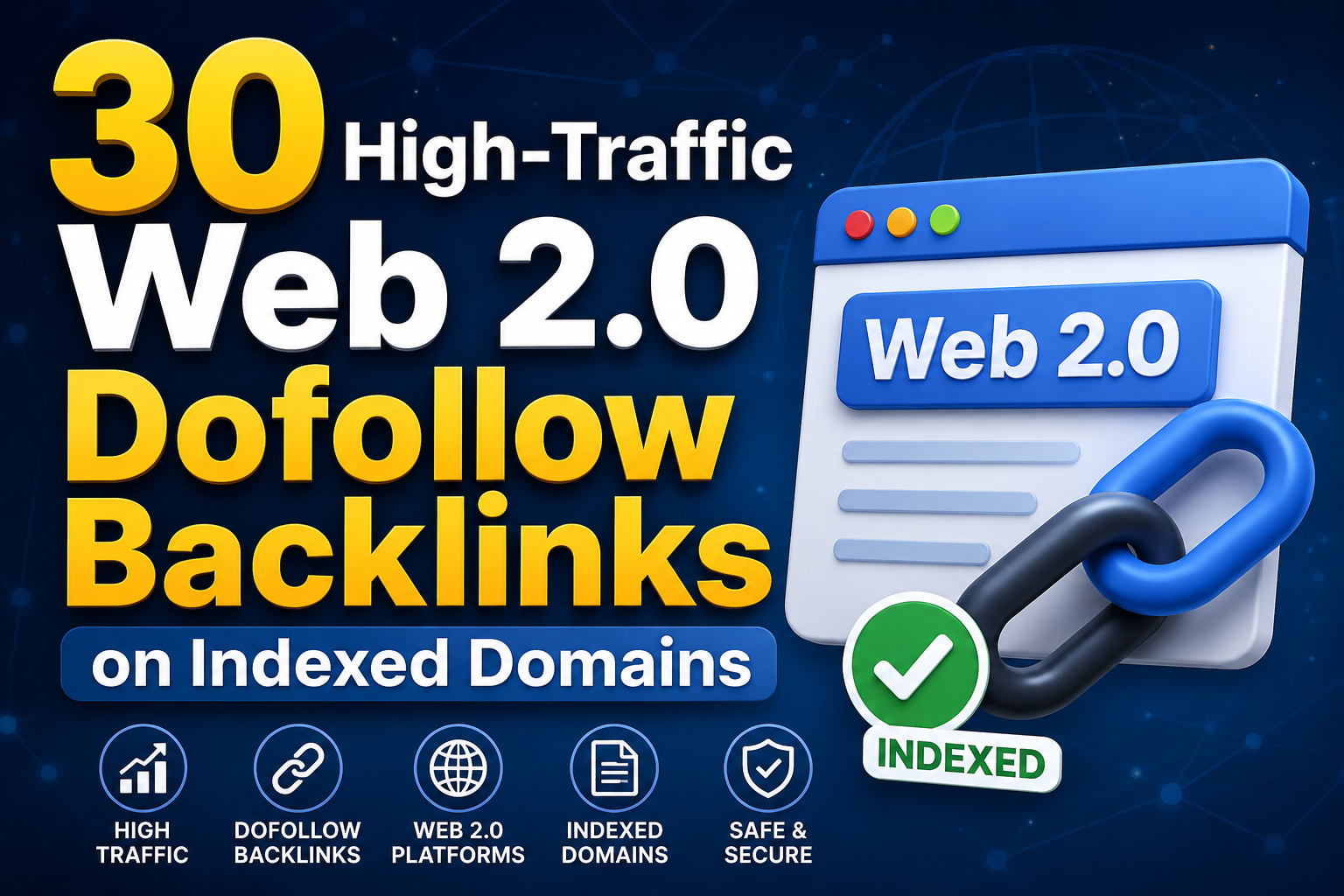 Create 30 High-Traffic Web 2.0 Dofollow Backlinks on ...