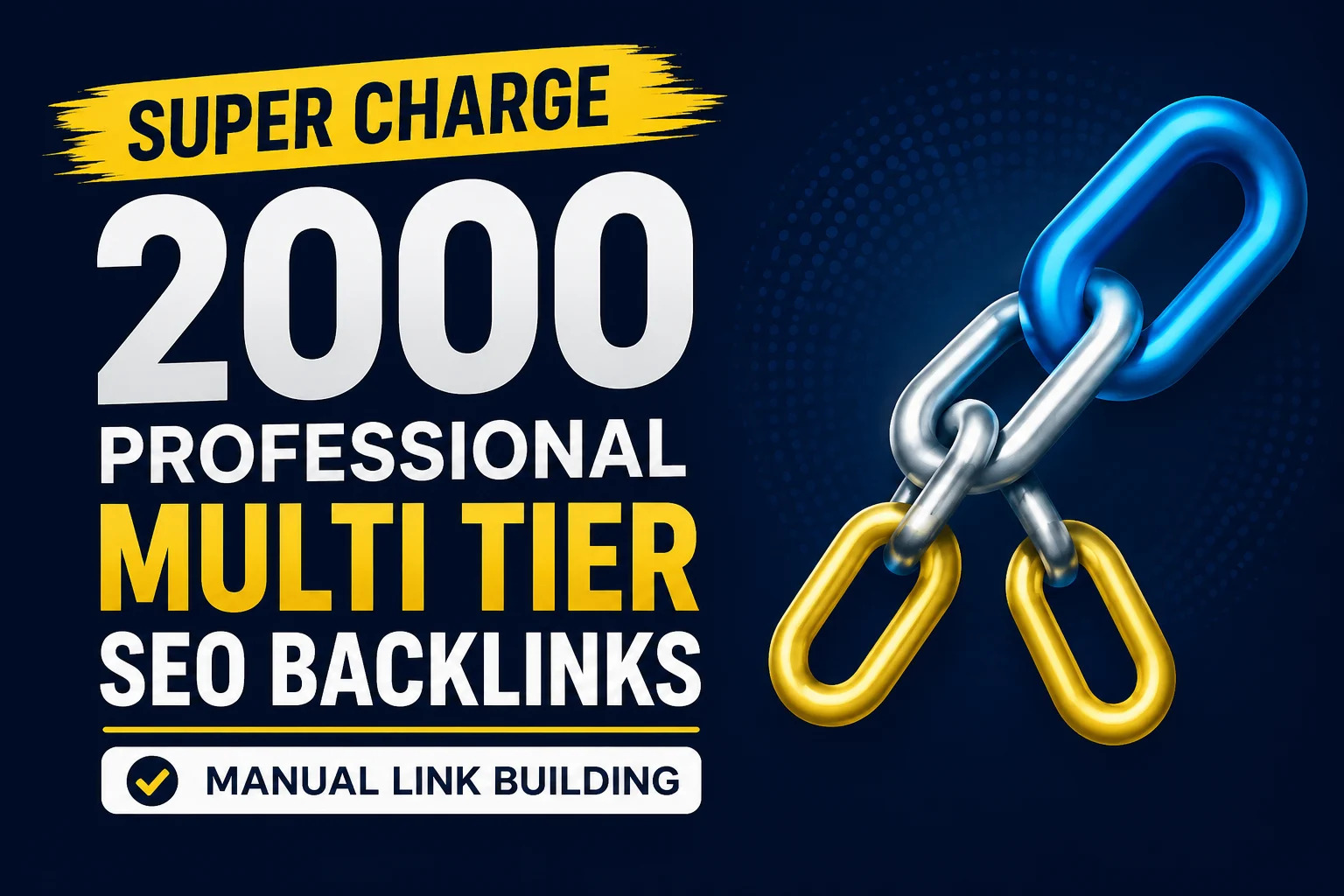 Super charge 2000 Professional Multi Tier SEO Backlin...