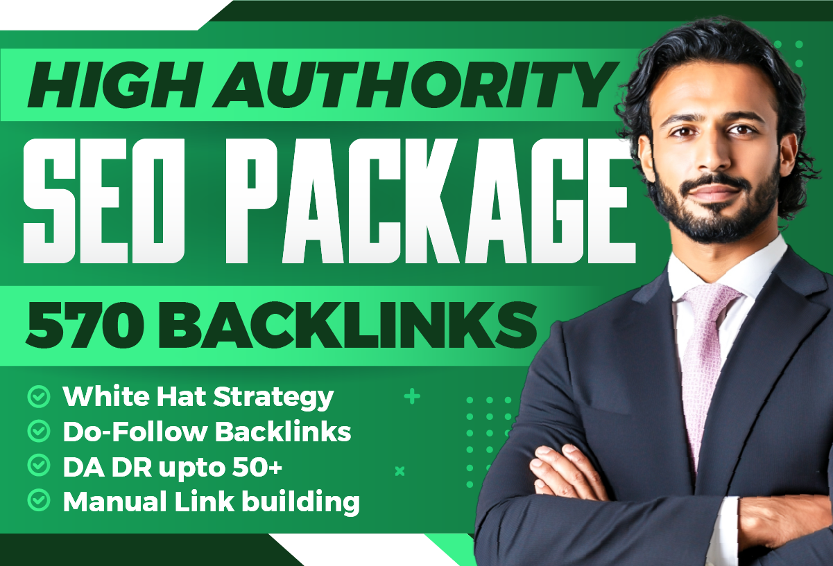 1st Page Booster SEO Package - High DA DR Diverse Backlinks to Rank High on Google