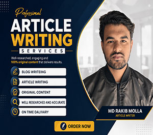 I will write articles and blogs that are 1000 words long and good for SEO. They will show up high on