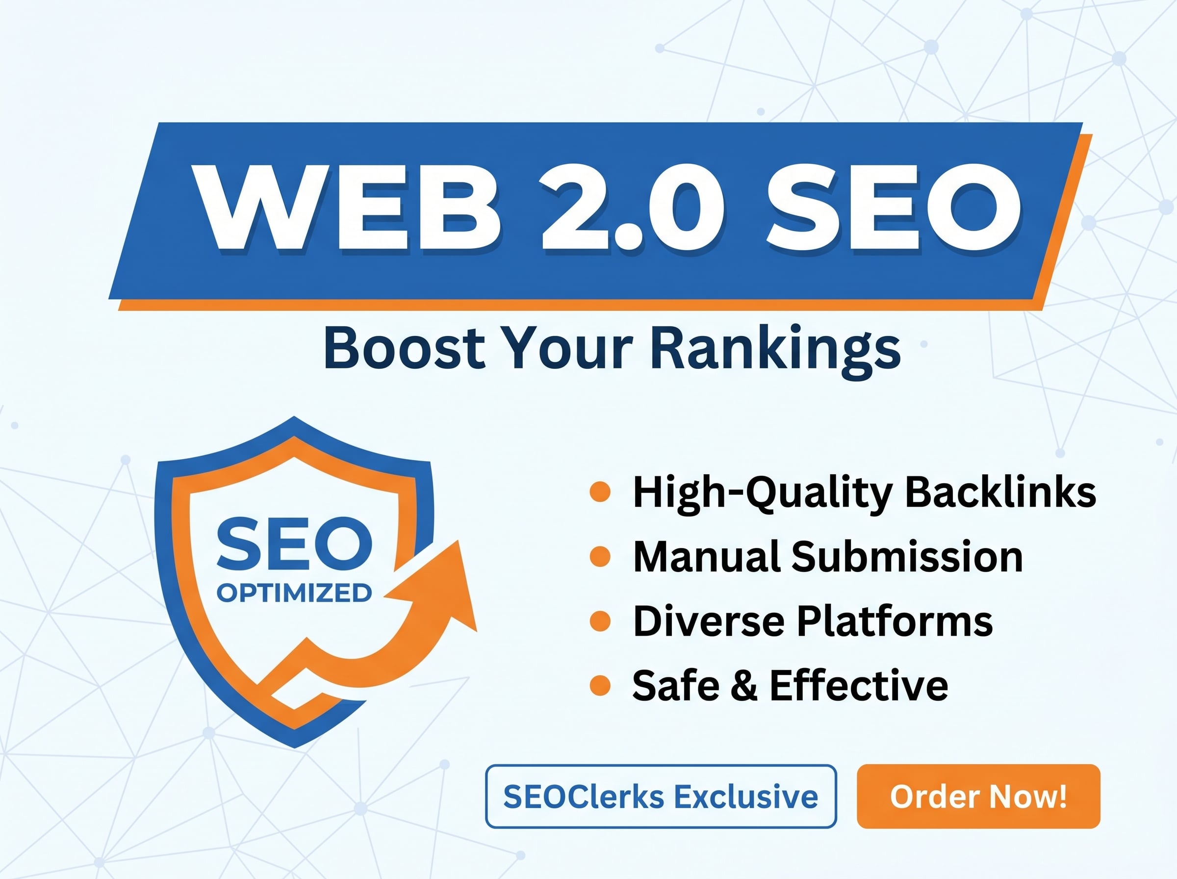 I will build 100 high authority manual Web 2.0 backlinks for sustainable SEO growth