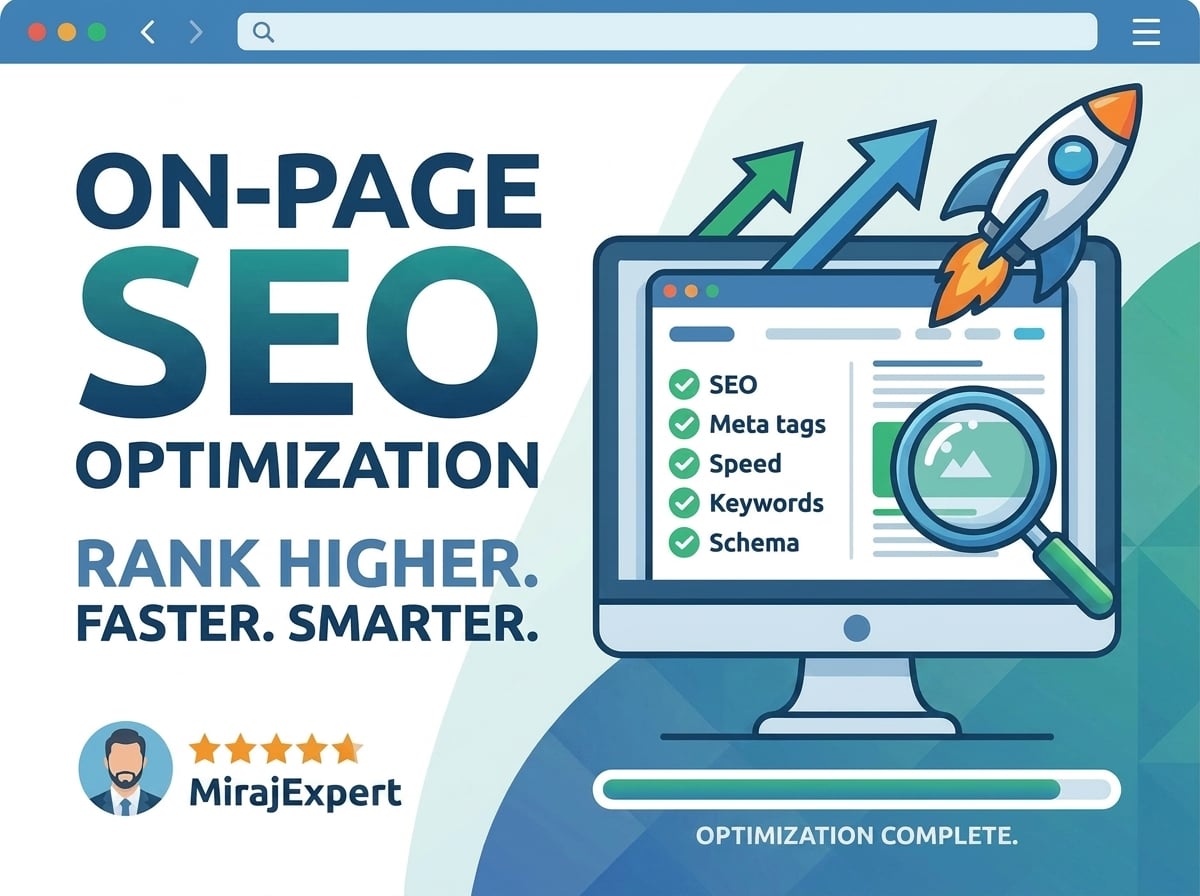 I Will Do Professional On-Page SEO Optimization for Higher Google Ranking