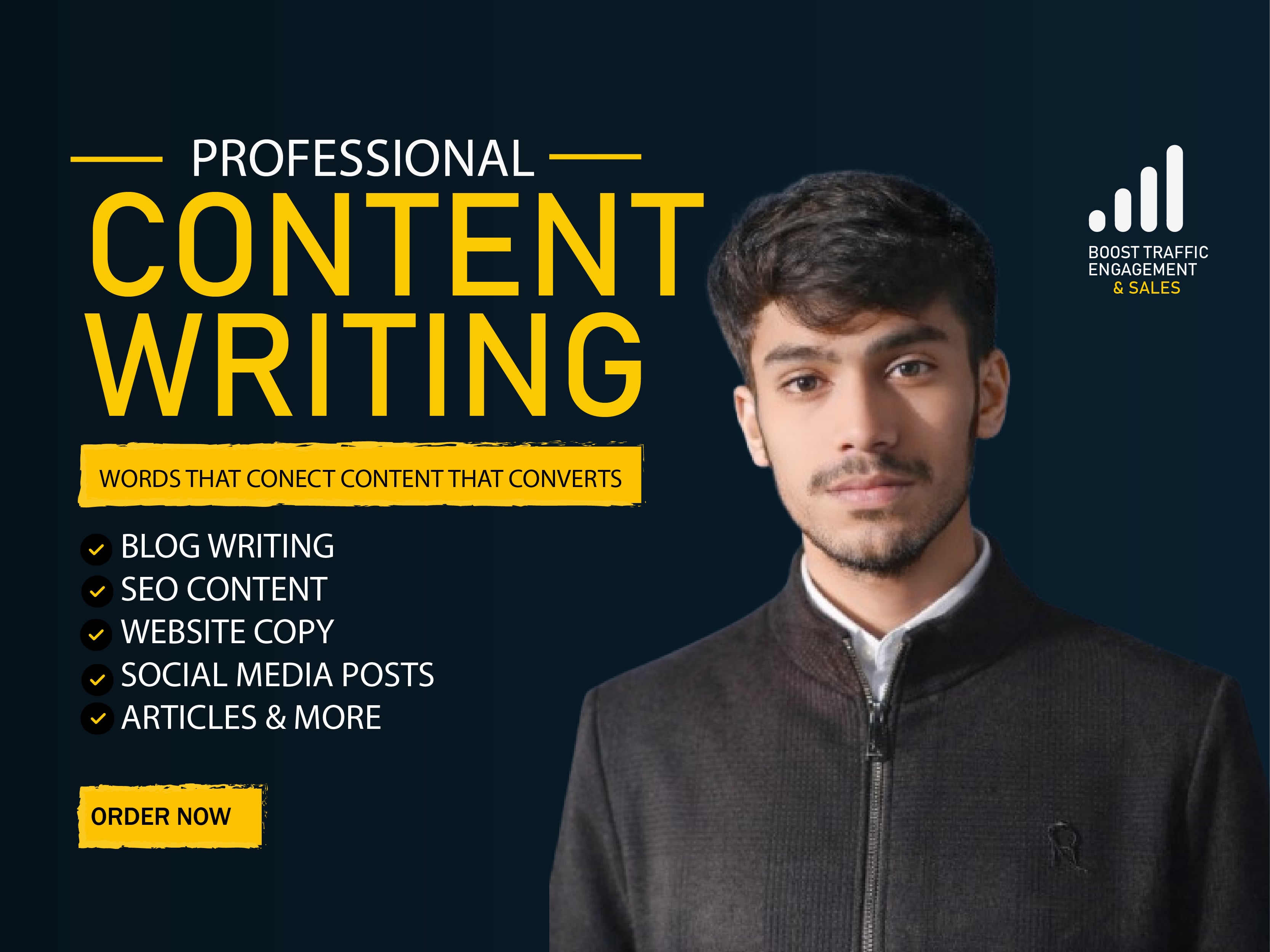 I will write professional SEO content that converts