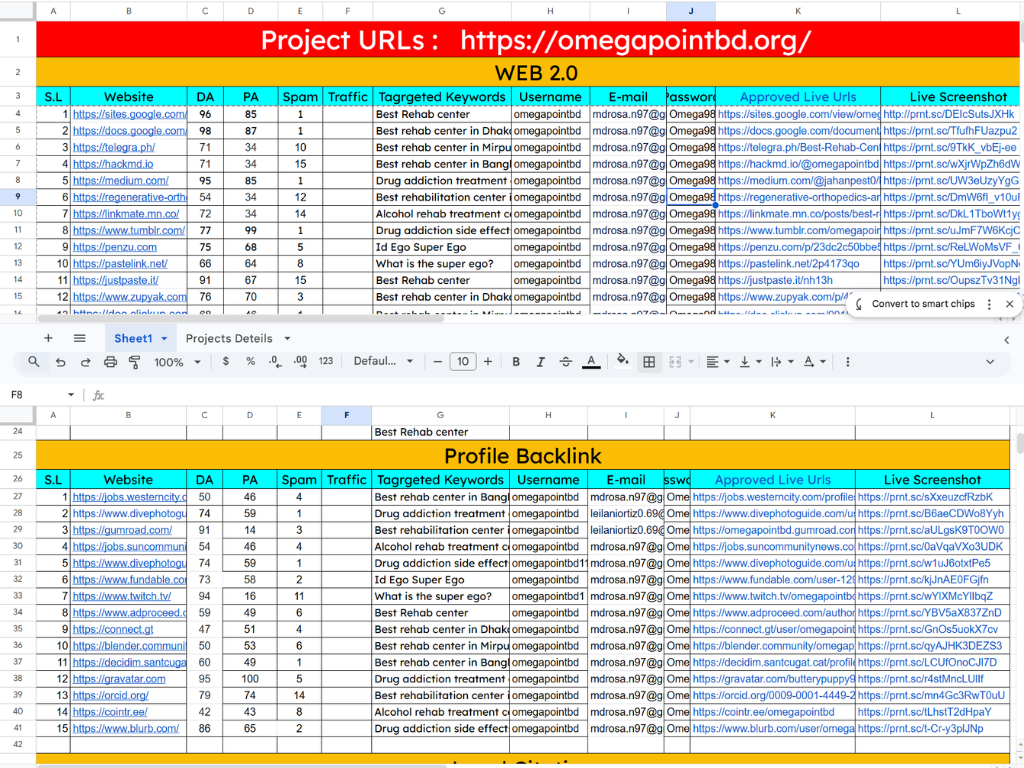 200 Profile Backlinks for increase Website Domain Authority DA70+