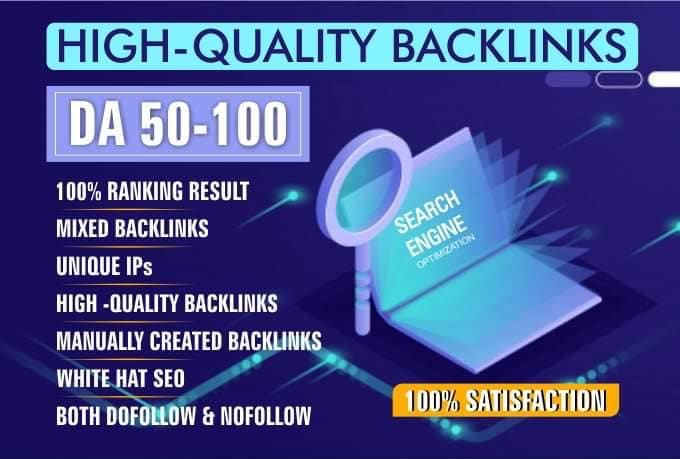 I will manual do 100 profile creation backlinks