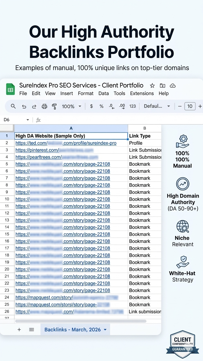 I will build high authority manual SEO backlinks for ranking 